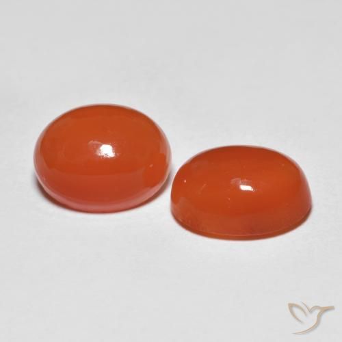 Shop natural 2.41ct ミディアムレッド 瑪瑙 gems, 楕円形, from インド at GemSelect. In stock, global shipping!