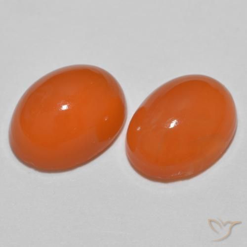 Shop natural 2.46ct ファイアオレンジ 瑪瑙 gems, 楕円形, from インド at GemSelect. In stock, global shipping!