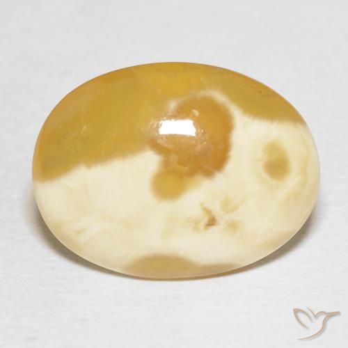 18.52ct 天然 マルチカラー 瑪瑙, 楕円形, オペーク
