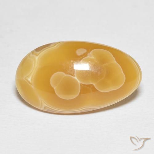 12.95ct 天然 マルチカラー 瑪瑙, 楕円形, オペーク