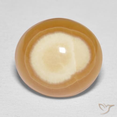16.74ct 天然 マルチカラー 瑪瑙, 楕円形, オペーク