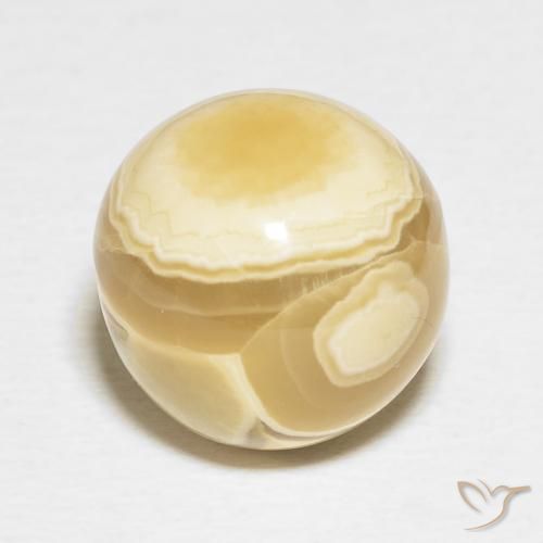 12.70ct 天然 マルチカラー 瑪瑙, スフェア / ボール, オペーク