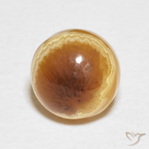 5.18ct 天然 マルチカラー 瑪瑙, スフェア / ボール, オペーク