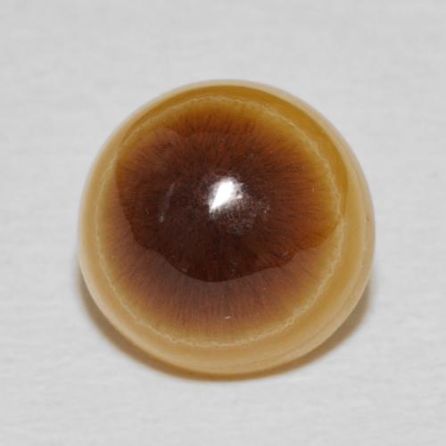 5.91ct 天然 マルチカラー 瑪瑙, ラウンド, オペーク