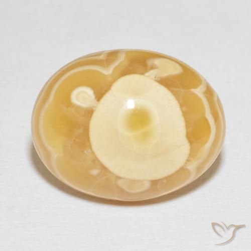 20.91ct 天然 マルチカラー 瑪瑙, 楕円形, オペーク