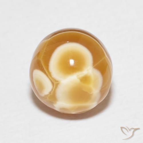 5.49ct 天然 マルチカラー 瑪瑙, スフェア / ボール, オペーク
