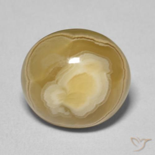 7.68ct 天然 マルチカラー 瑪瑙, 楕円形, オペーク
