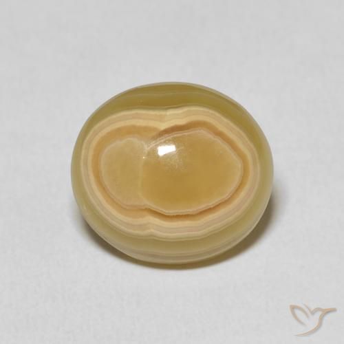 7.01ct 天然 マルチカラー 瑪瑙, 楕円形, オペーク