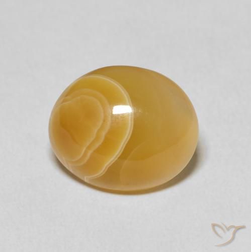 7.38ct 天然 マルチカラー 瑪瑙, 楕円形, オペーク
