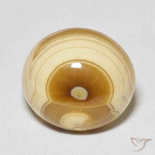 19.18ct 天然 マルチカラー 瑪瑙, 楕円形, オペーク