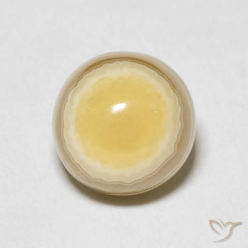 8.03ct 天然 マルチカラー 瑪瑙, ラウンド, オペーク