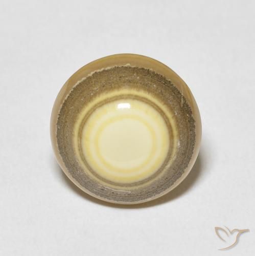 10.03ct 天然 マルチカラー 瑪瑙, ラウンド, オペーク