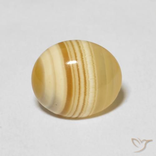 2.88ct 天然 マルチカラー 瑪瑙, 楕円形, オペーク