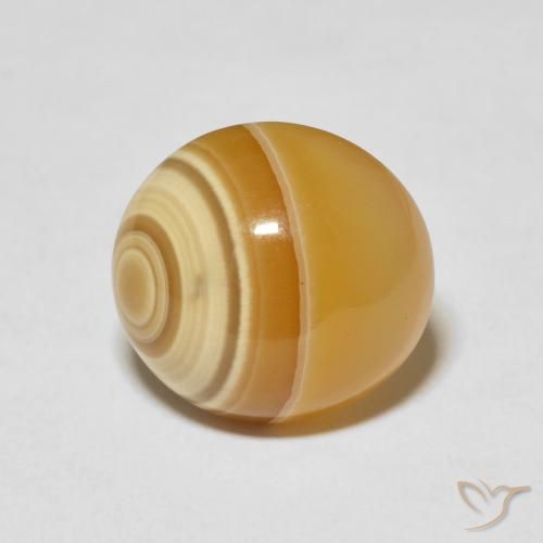 10.22ct 天然 マルチカラー 瑪瑙, 楕円形, オペーク