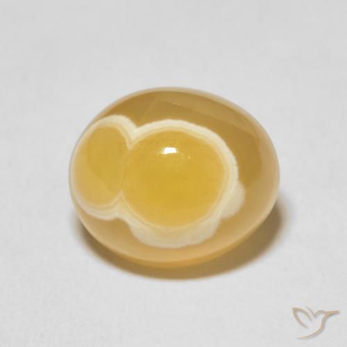 6.86ct 天然 マルチカラー 瑪瑙, 楕円形, オペーク