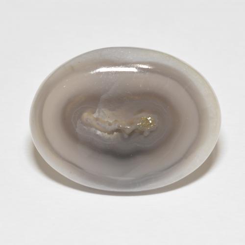 27.92ct 天然 オフホワイト 瑪瑙, 楕円形, オペーク