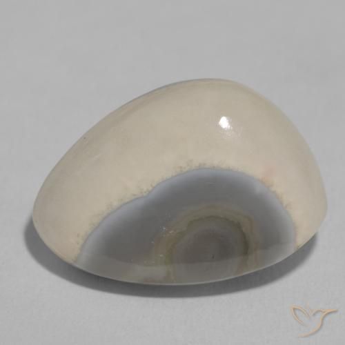 11.22ct 天然 White Cream 瑪瑙, ファンシー, オペーク