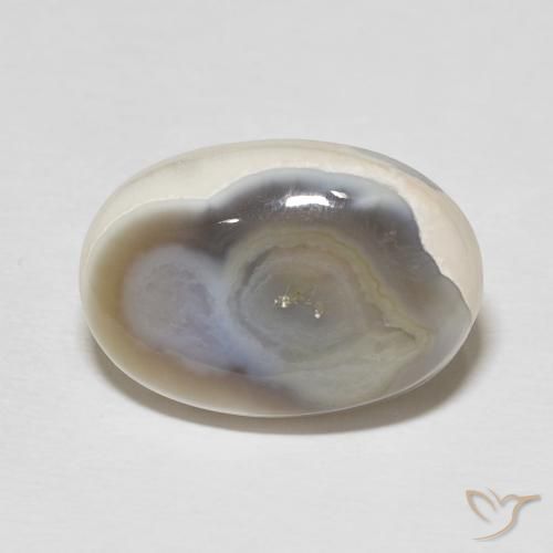 11.46ct 天然 マルチカラー 瑪瑙, 楕円形, オペーク
