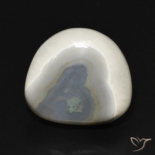 14.42ct 天然 マルチカラーホワイト 瑪瑙, ファンシー, オペーク
