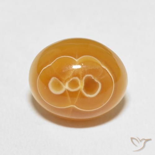 7.67ct 天然 マルチカラー 瑪瑙, 楕円形, オペーク
