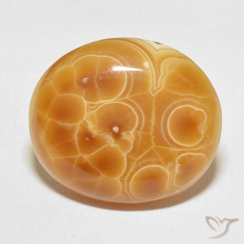 18.54ct 天然 マルチカラー 瑪瑙, 楕円形, オペーク