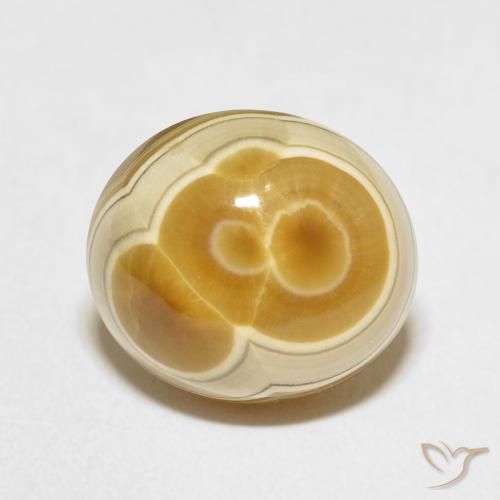 10.21ct 天然 マルチカラー 瑪瑙, 楕円形, オペーク
