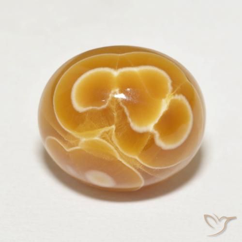14.32ct 天然 マルチカラー 瑪瑙, 楕円形, オペーク