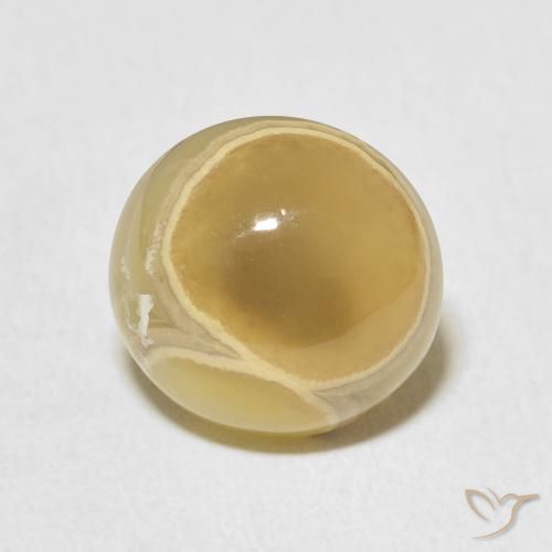 6.97ct 天然 マルチカラー 瑪瑙, 楕円形, オペーク