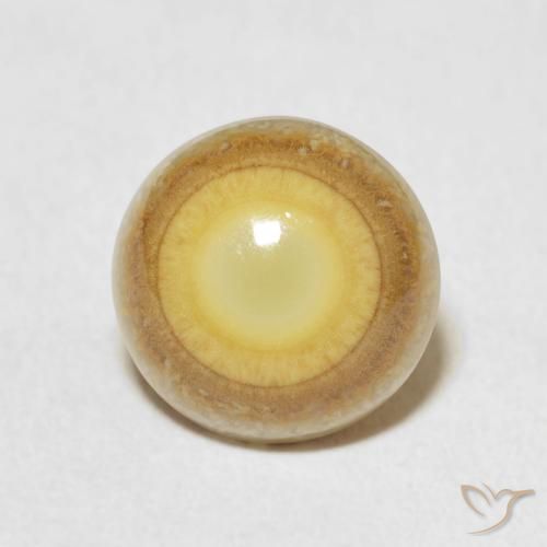 4.88ct 天然 マルチカラー 瑪瑙, ラウンド, オペーク