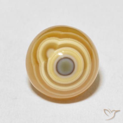9.53ct 天然 マルチカラー 瑪瑙, ラウンド, オペーク