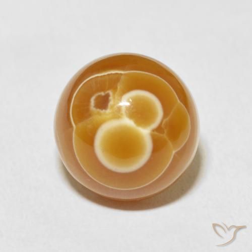 12.96ct 天然 マルチカラー 瑪瑙, ラウンド, オペーク