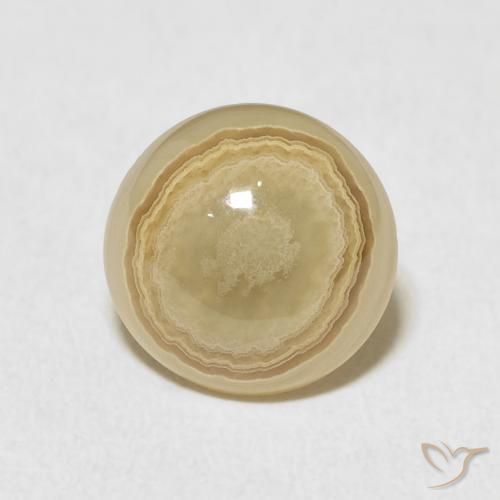4.81ct 天然 マルチカラー 瑪瑙, ラウンド, オペーク, Photo A