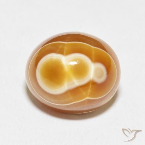 13.40ct 天然 マルチカラー 瑪瑙, 楕円形, オペーク