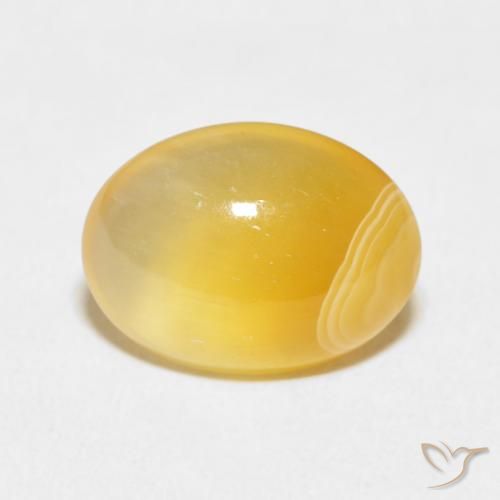 6.64ct 天然 マルチカラー 瑪瑙, 楕円形, 半透明