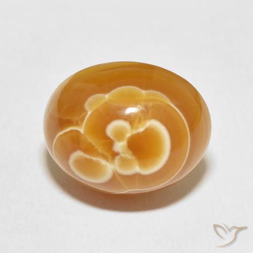17.47ct 天然 マルチカラー 瑪瑙, 楕円形, オペーク