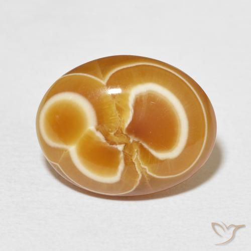 11.32ct 天然 マルチカラー 瑪瑙, 楕円形, オペーク