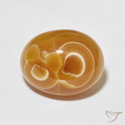 14.54ct 天然 マルチカラー 瑪瑙, 楕円形, オペーク