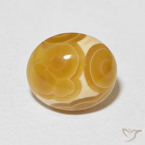 6.64ct 天然 マルチカラー 瑪瑙, 楕円形, オペーク, Photo A