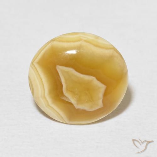 4.72ct 天然 マルチカラー 瑪瑙, 楕円形, オペーク