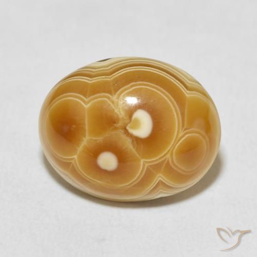 12.06ct 天然 マルチカラー 瑪瑙, 楕円形, オペーク