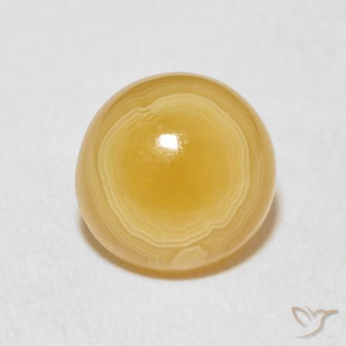 4.37ct 天然 マルチカラー 瑪瑙, ラウンド, オペーク