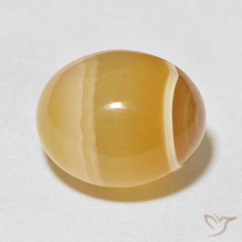 32.09ct 天然 マルチカラー 瑪瑙, 楕円形, オペーク