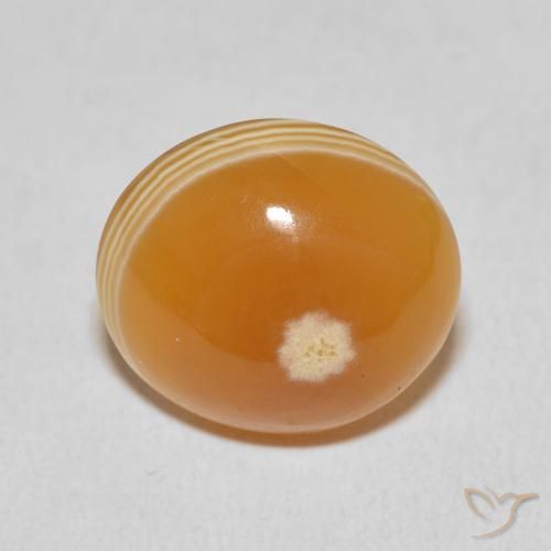 15.33ct 天然 マルチカラー 瑪瑙, 楕円形, オペーク