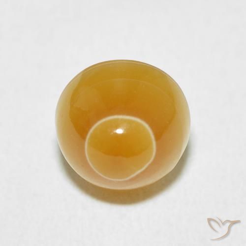 3.77ct 天然 マルチカラー 瑪瑙, ラウンド, オペーク