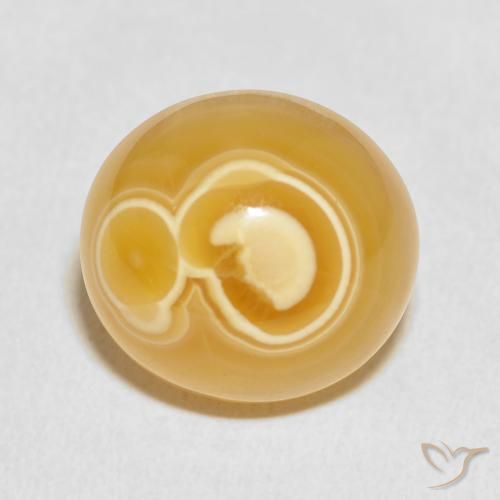 20.62ct 天然 マルチカラー 瑪瑙, 楕円形, オペーク