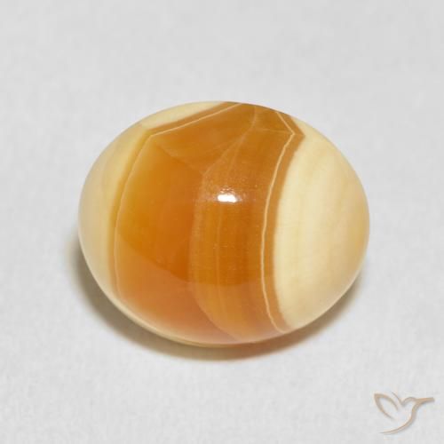 10.60ct 天然 マルチカラー 瑪瑙, 楕円形, オペーク
