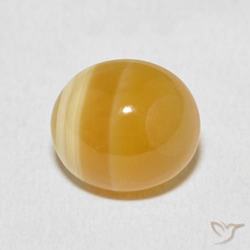 6.41ct 天然 マルチカラー 瑪瑙, 楕円形, オペーク