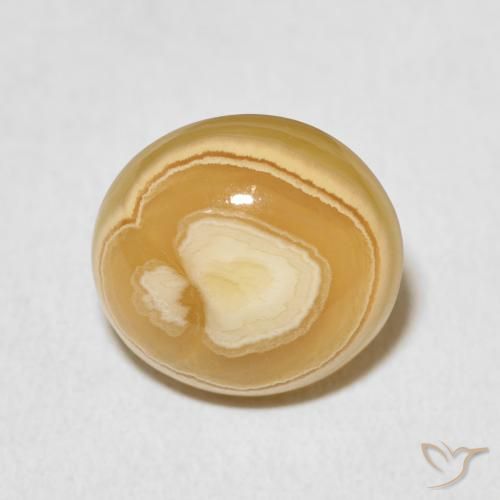 6.25ct 天然 マルチカラー 瑪瑙, 楕円形, オペーク