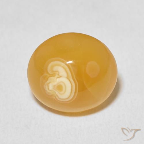 9.48ct 天然 マルチカラー 瑪瑙, 楕円形, オペーク