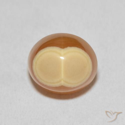 8.59ct 天然 マルチカラー 瑪瑙, 楕円形, オペーク